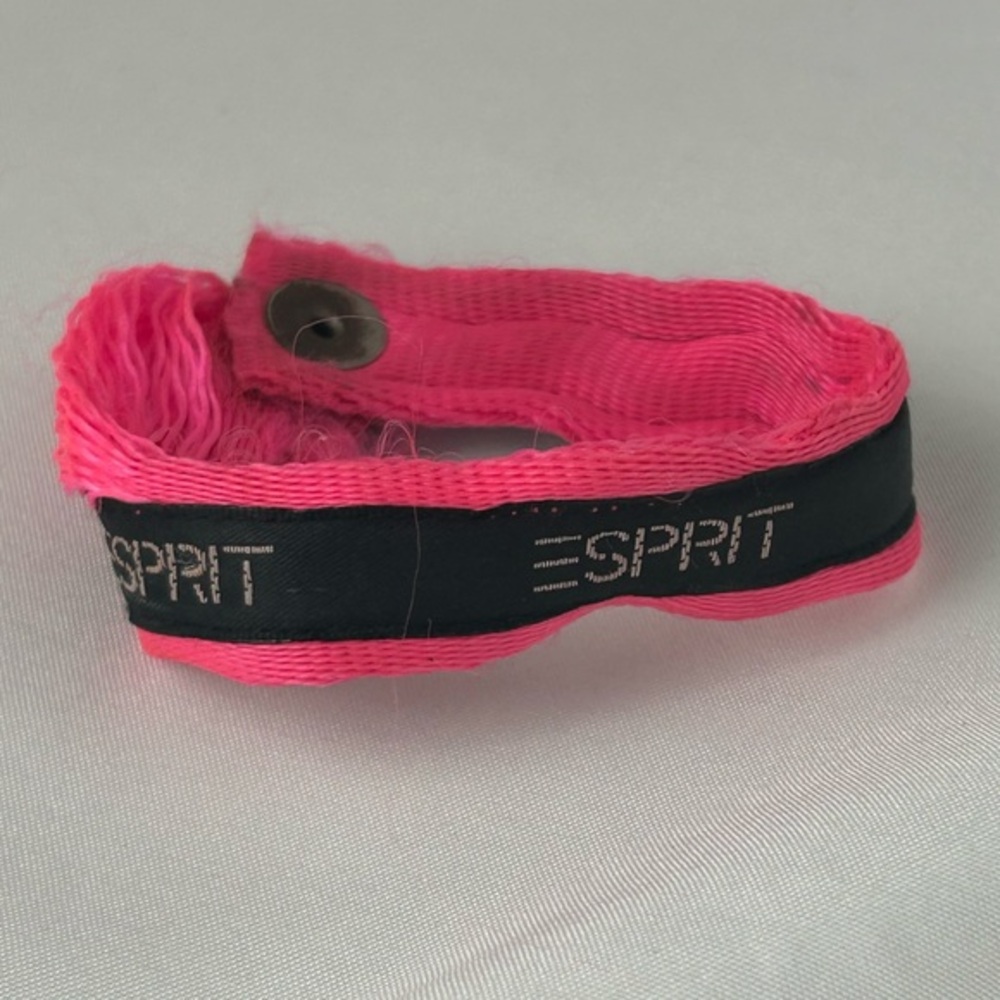 ESPRIT 1980’s Original Wristband/bracelet with snap button Retrofashion